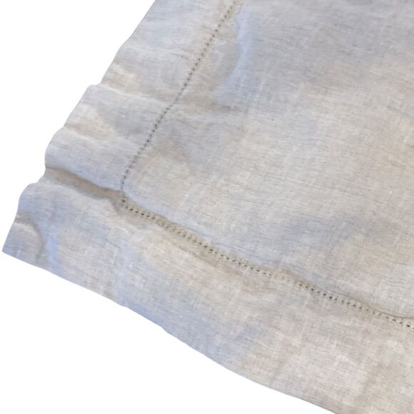 Pottery Barn Belgian Flax 100% Linen Standard Pillow Sham Case Cover Beige - Picture 2 of 12